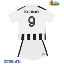 Juventus Randal Kolo Muani #9 Hjemmedraktsett Barn 2026-27 Kortermet (+ Korte bukser)